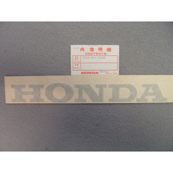 Autocollant réservoir gauche Honda VFR750FG 86 – Réf. 17531ML7300ZB