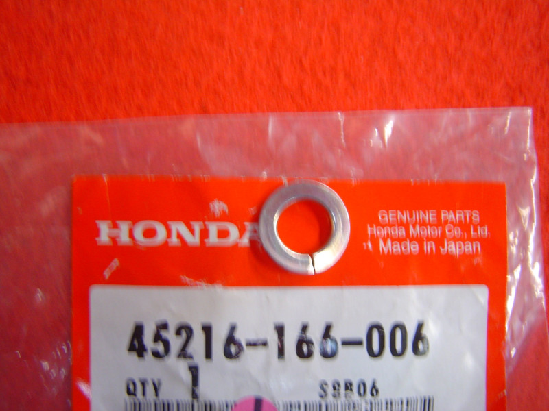 Rondelle frein étrier Honda – Réf. 45216166006
