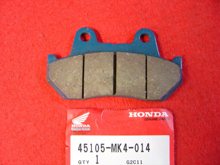 Plaquette de frein avant Honda VF500FG 86 – Réf. 45105MK4014