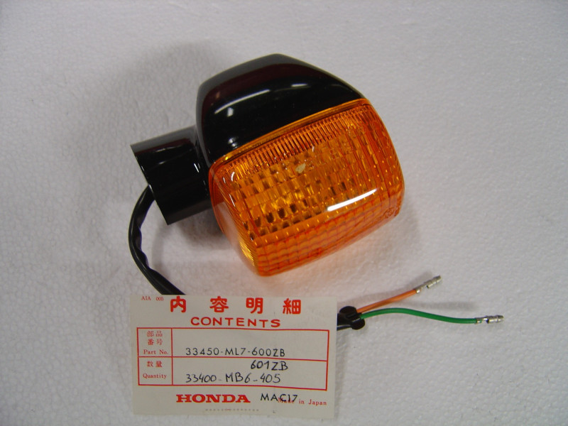 Clignotant AV gauche Honda VFR750F 87 - Réf. 33450ML7600ZB