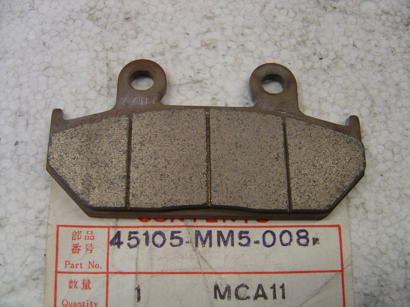 Plaquette Frein Avant Honda CBR1000F 87-91 | Réf 45105MM5008
