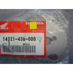 Pignon distribution arbre à cames Honda XR100R 93-2000