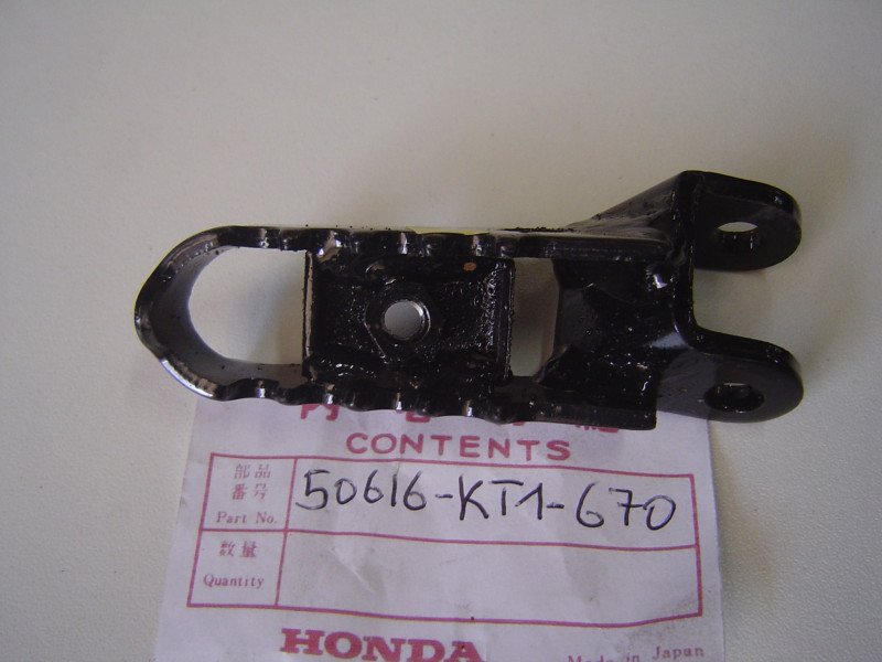 Repose-pied avant droit Honda XR250 1986-1992 | Réf. 50616KT1670