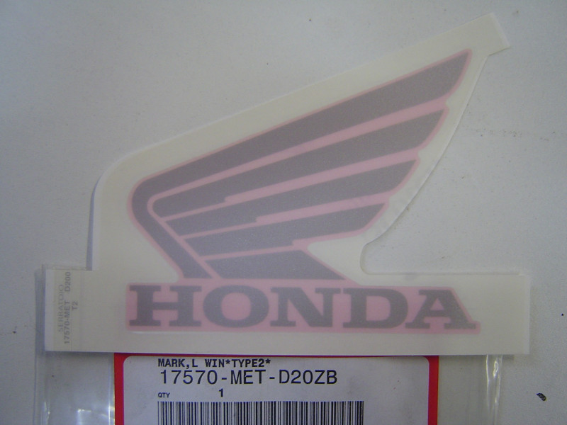 Autocollant réservoir gauche Honda CBF500 CBF600 – 17570METD20ZB
