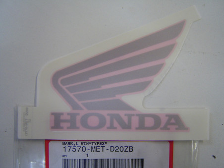 Autocollant réservoir gauche Honda CBF500 CBF600 – 17570METD20ZB
