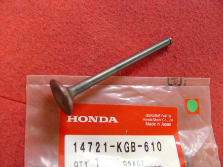 Soupape Échappement Honda VT125C XL125V - Réf 14721-KGB-610