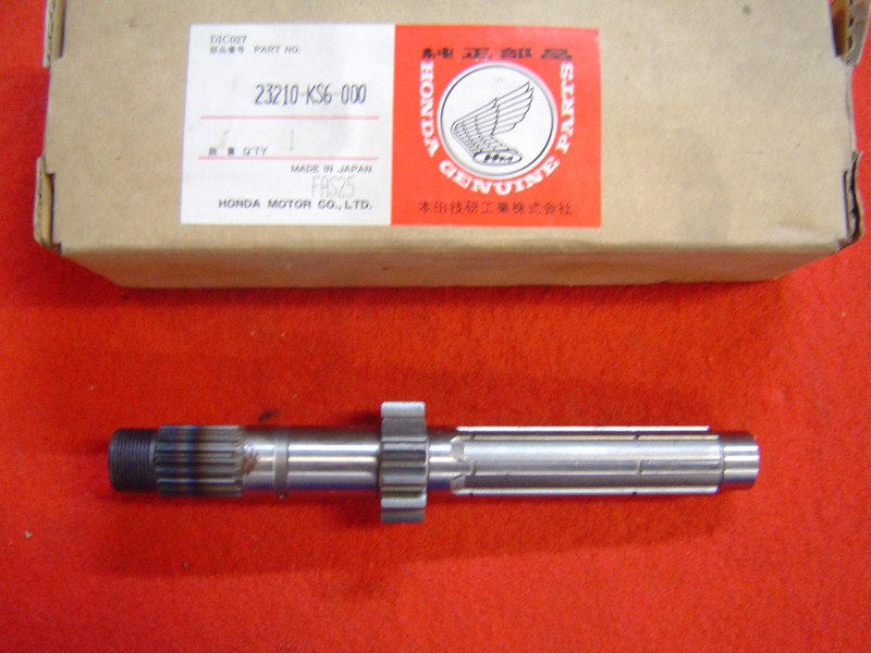 Arbre Principal Boîte Honda CR125RG 86 – Réf. 23210KS6000