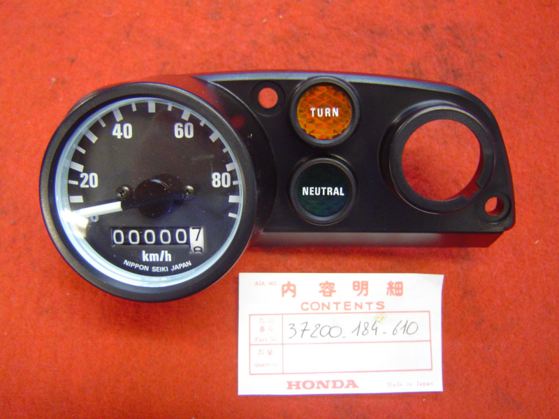 Compteur Vitesse Honda MT50SL MT80SA – Réf. 37200184610