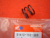 Ressort rebond fourche Honda QR50 – Réf. 51412162300