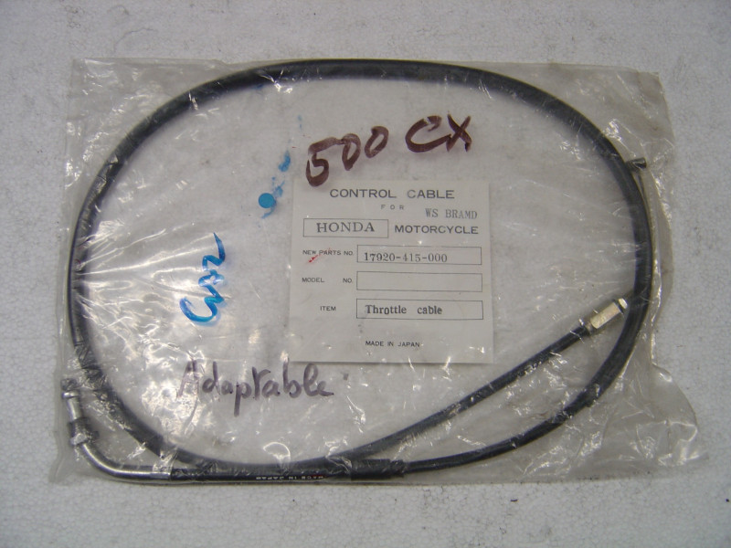 Câble de gaz retour Honda CX500 78-81 adaptable | Ref 17920415000A