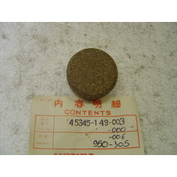 Plaquette de frein B Honda CB125S3 – Réf. 45345149003