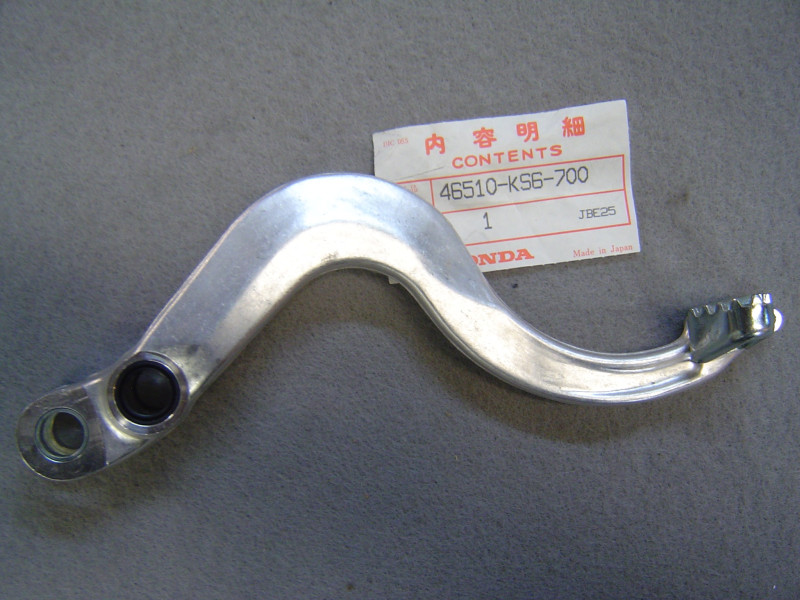 Pédale de frein AR Honda CR125R 87-88 – Réf. 46510KS6700