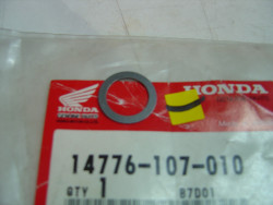 Rondelle sous ressort soupape interne CB125 CB350-400F NX125 HONDA 14776-107-010