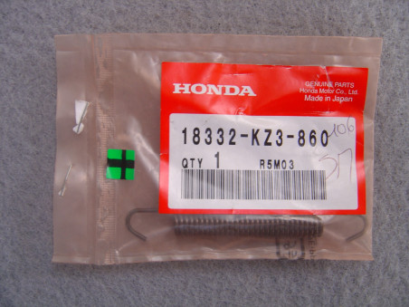 Ressort d'échappement Honda CR250R 1992-1993 | 18332KZ3860