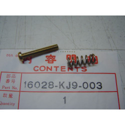 Vis de ralenti + ressort Honda CH125 Spacy | 16028KJ9003