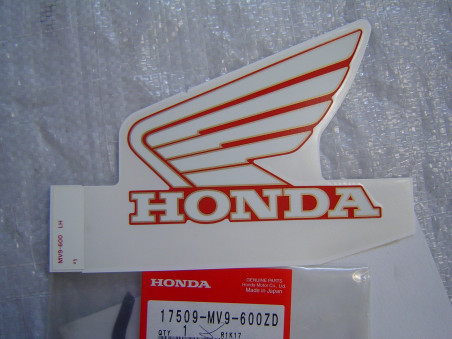 Décor Autocollant Gauche Réservoir Honda CBR600 91-92