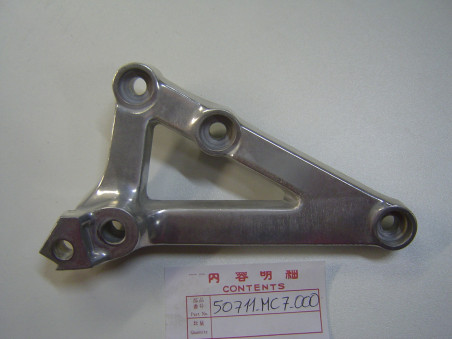 Platine repose-pied AR droit Honda CX650/500T CX500/400E