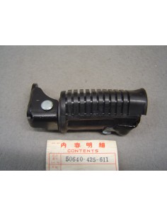 Repose pied avant gauche de CB750KZ KA KB HONDA 50640-425-611 idem 50640-425-610