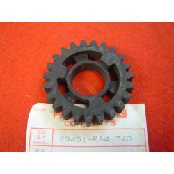 Pignon 3ème vitesse 23 dents Honda CR250RE 84 - 23451KA4740