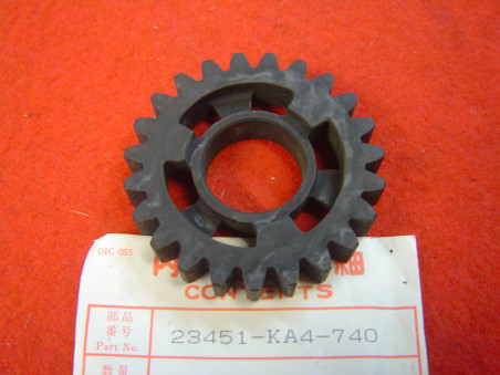 Pignon 3ème vitesse 23 dents Honda CR250RE 84 - 23451KA4740