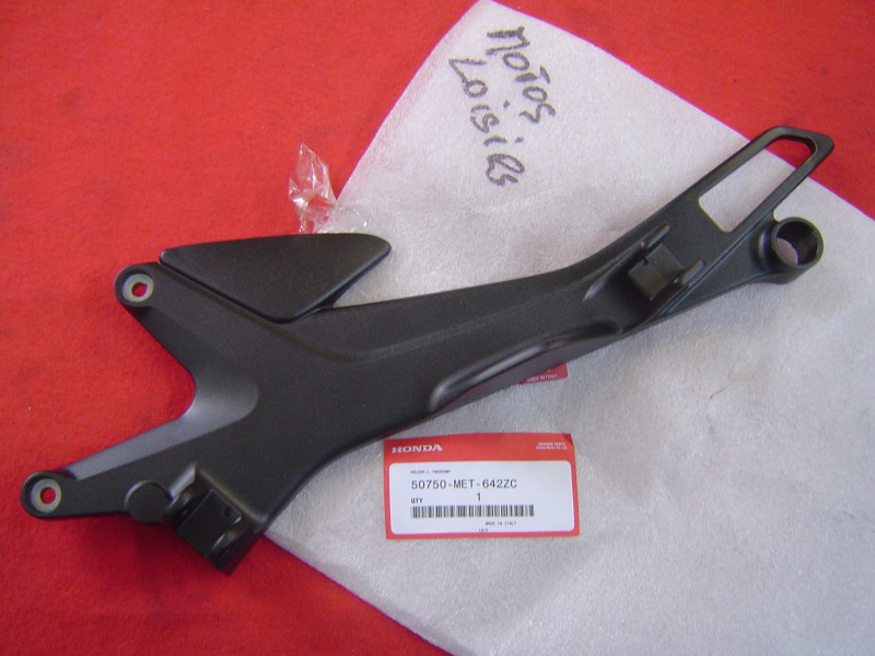 Platine Repose-Pied Gauche Honda - Réf. 50750MET642ZC