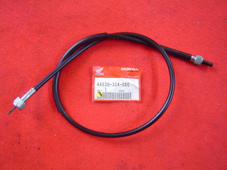 Câble compteur vitesse Honda CB125S S1 gaine noire | 44830324000N