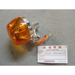 Clignotant gauche Honda CB CX XL Four – Réf. 33450-292-003A
