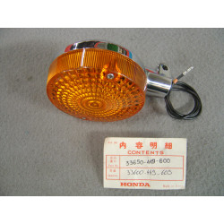 Clignotant AR gauche Honda CX500CA/CB – Réf. 33650449600