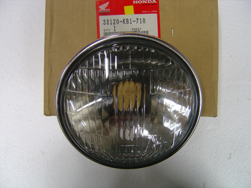 Optique nu Honda TL125D-J XR125B réf. 33120KB1710