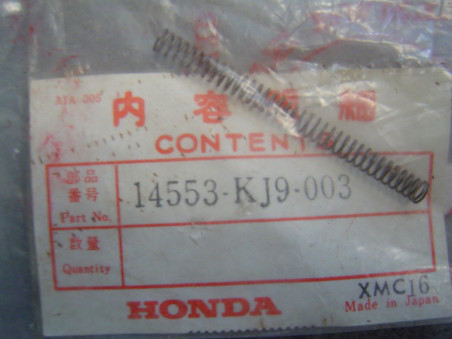 Ressort verrouillage tendeur distribution Honda CH125 CH150