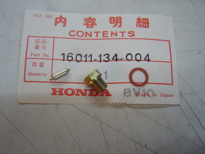 Kit pointeau puits joint carburateur Honda CT70 CT90 - Réf 16011134004