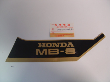 Décor autocollant réservoir droit Honda MB80SA Type 3 | Honda