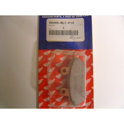 Plaquettes frein avant Honda VFR750F 86/87 - Réf 06455ML7P10