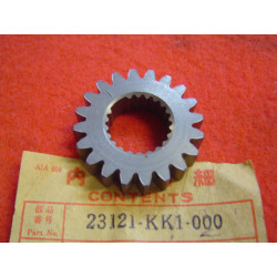 Pignon sortie vilebrequin 20 dts Honda XR250 - Réf 23212KK1000