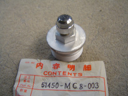 bouchon de tube de fourche de FT500C plus livrable réseau Honda