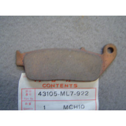 Plaquette frein arrière Honda NISSIN 43105ML7922
