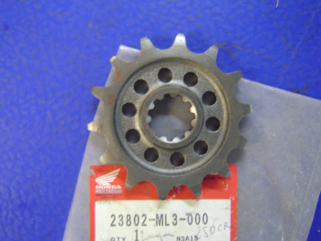 Pignon sortie boîte 14 dents Honda CR250 86-87 | 23802ML3000