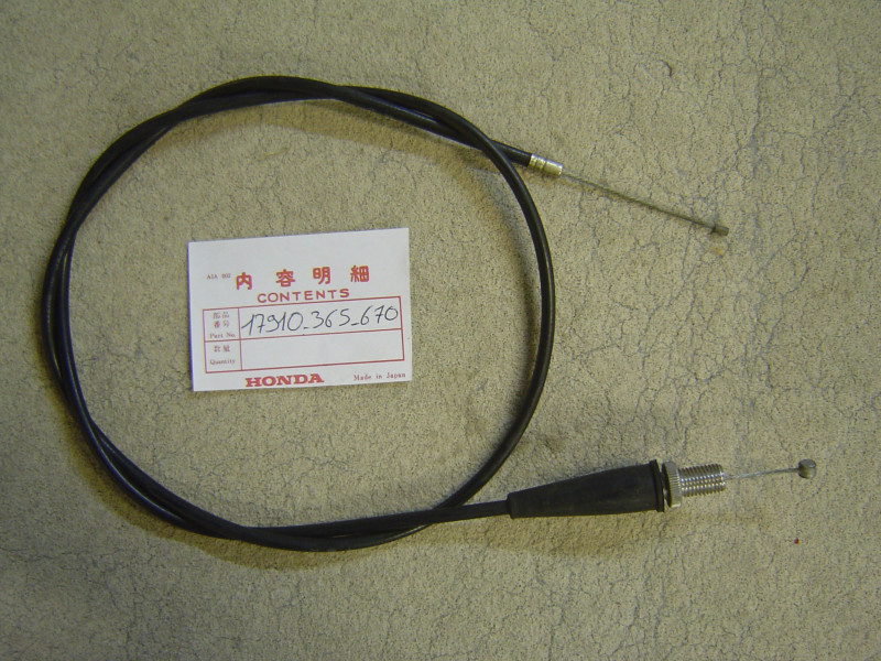 Câble de gaz Honda XL125 K1 K2 - Réf. 17910365670
