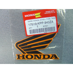 Décor Autocollant Réservoir Gauche Honda CBR125R 05-06