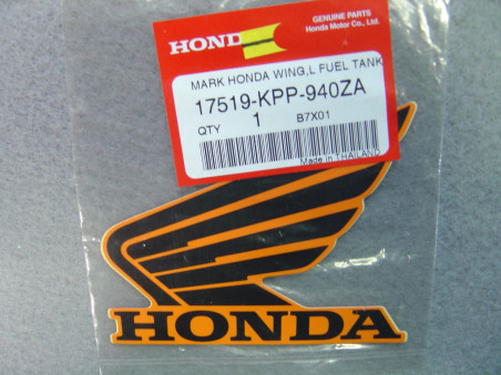 Décor Autocollant Réservoir Gauche Honda CBR125R 05-06
