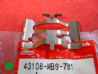 Ressort Plaquettes Frein AV/AR Honda GL1100 CB1100RD CBX750