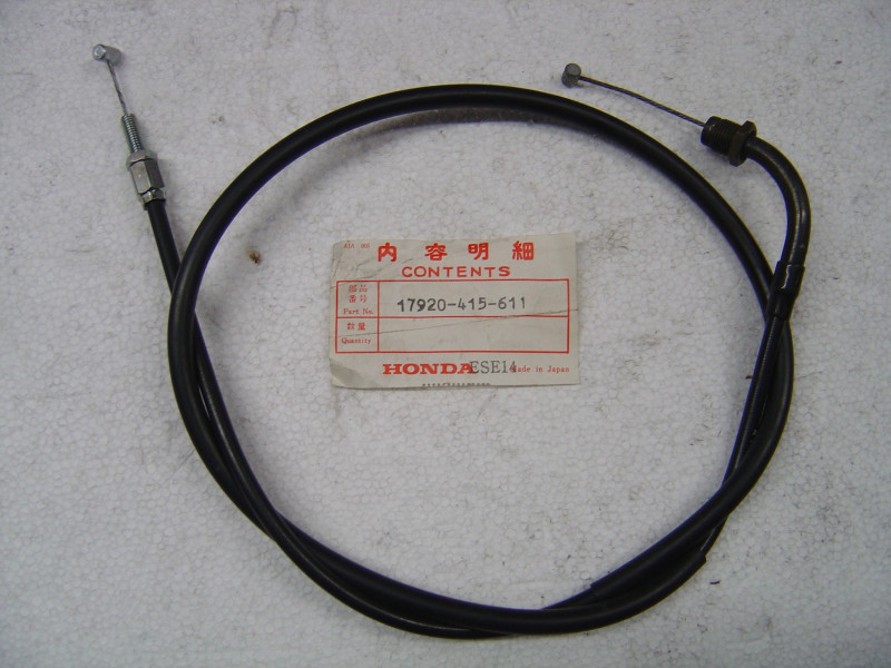 Câble de gaz retour Honda CX500 A – Réf. 17920415611