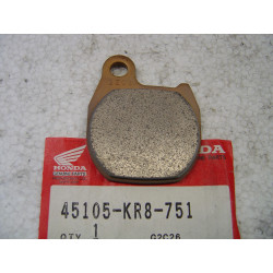Plaquette frein avant Honda TLM200 RE – Réf. 45105KR8751