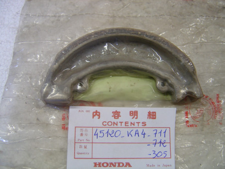 Mâchoire de frein Honda CR250 CR480R - Réf. 45120KA4711