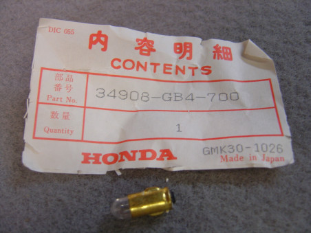 Ampoule 12V 2W Honda - Référence 34908GB4700