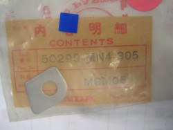 Plaque de montage pour CBR600 88/90