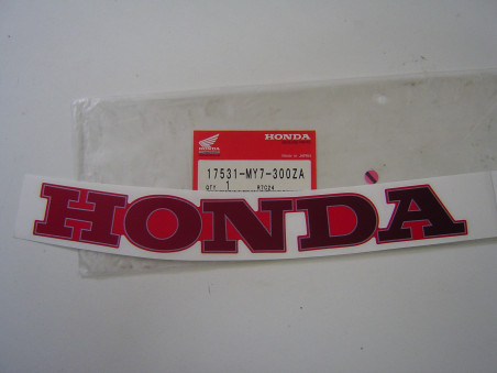 Décor autocollant réservoir gauche Honda VFR750 1992 – Ref 17531MY7300ZA