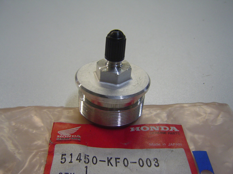Bouchon tube fourche Honda XR350R – Réf. 51450KF0003