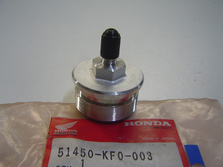 Bouchon tube fourche Honda XR350R – Réf. 51450KF0003