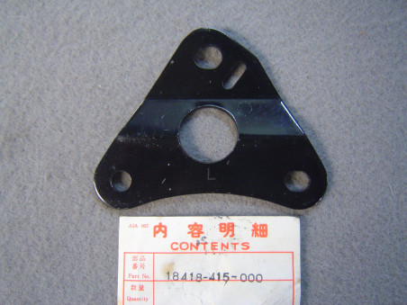 Support pot échappement gauche Honda CX500 - Réf 18418415000